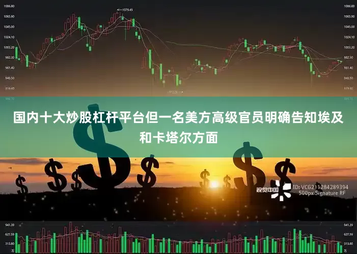 国内十大炒股杠杆平台但一名美方高级官员明确告知埃及和卡塔尔方面